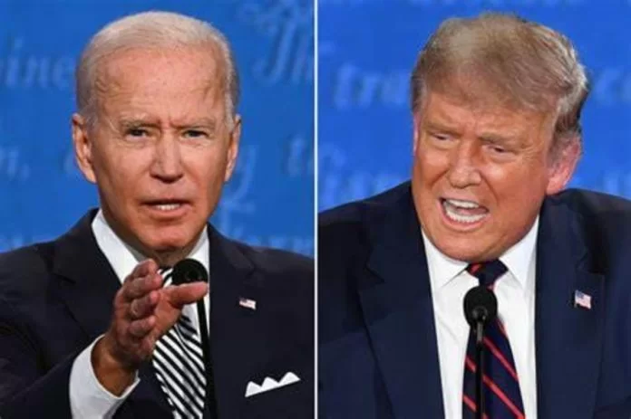 biden contro trump 