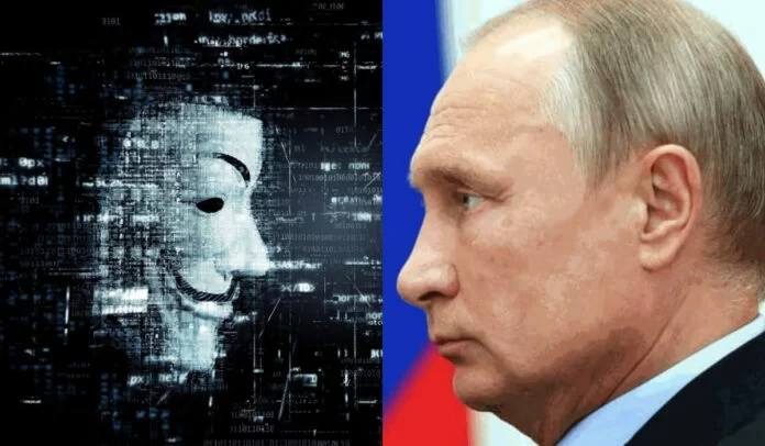 anonymous putin guerra informatica