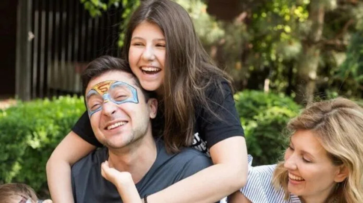 Chi è Oleksandra, figlia di Zelensky &quot;Ha lo stesso senso dell'umorismo