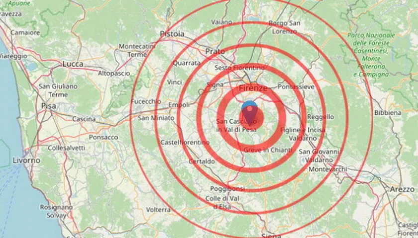Terremoto Firenze, zona del Chianti interessata da sciame sismico