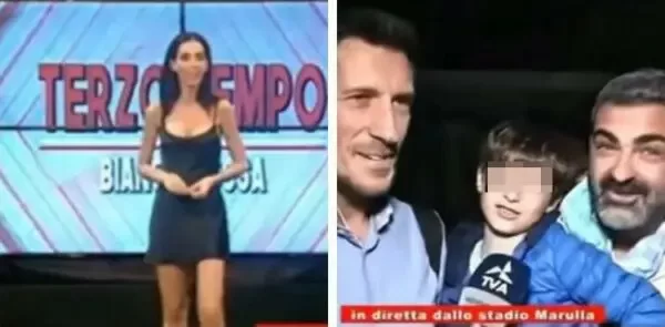 Il padre del baby tifoso contro la conduttrice veneta: "Sei ignorante e poco sportiva"