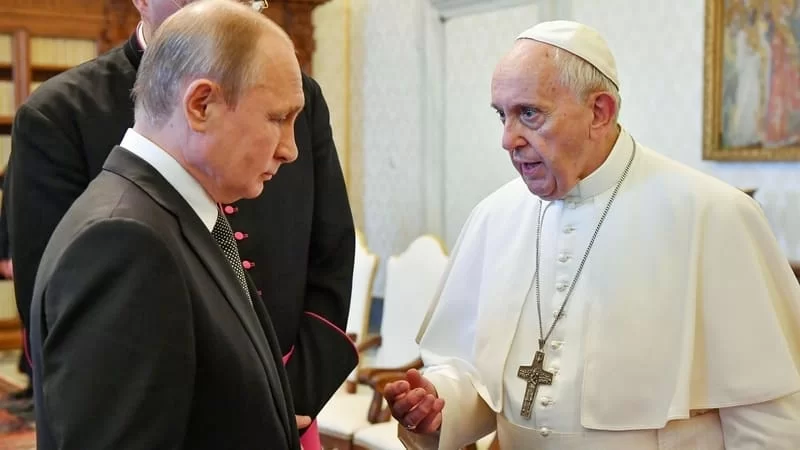 Vaticano_papa francesco e putin