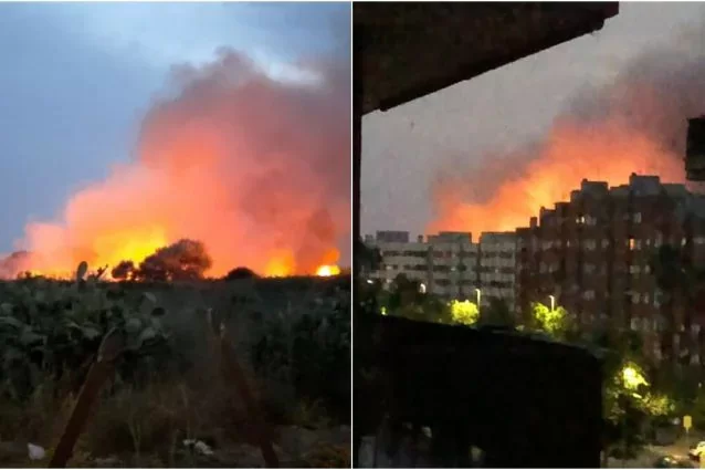 Incendi Roma, fiamme anche nel quadrante sud e a Ostia