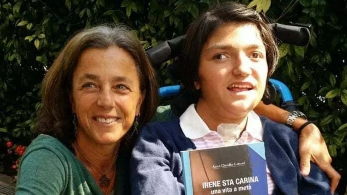 Anna Claudia Cartoni_figlia disabile