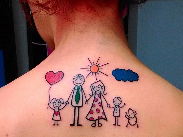 tatuaggi famiglia