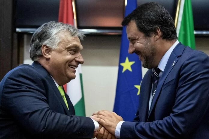 Salvini elogia il modello ungherese di Orban