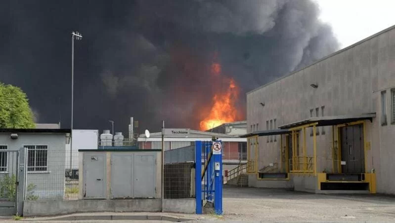 San Giuliano Milanese_incendio