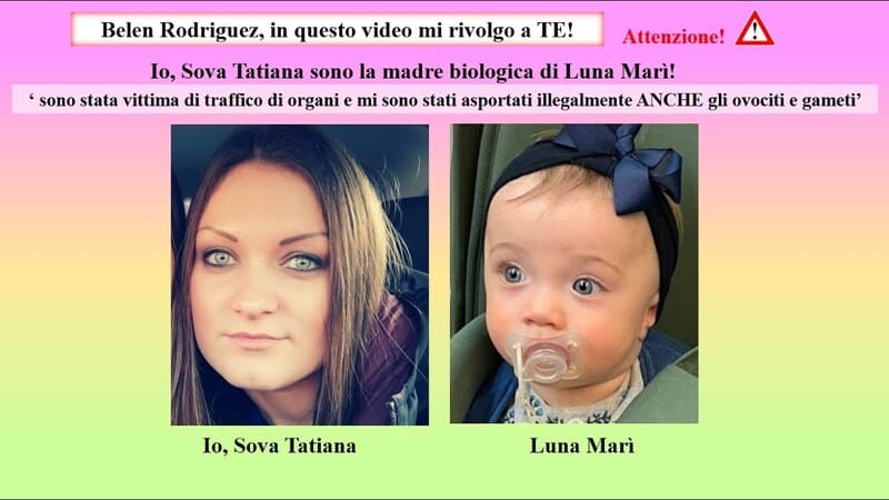 figlia di Belen_Luna Marì e Tatiana Sova