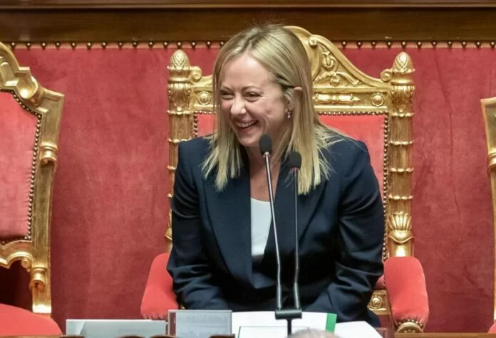 meloni al senato