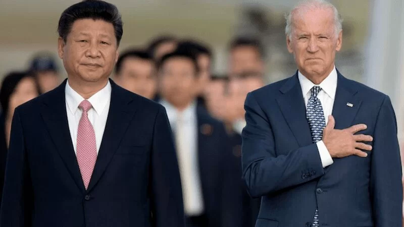 Xi Jinping e Biden_