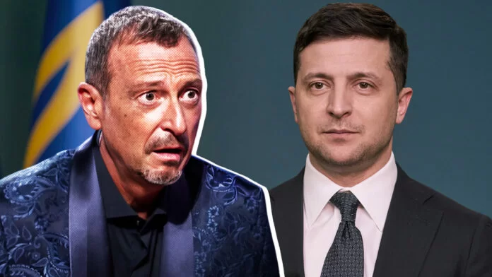 zelensky a sanremo