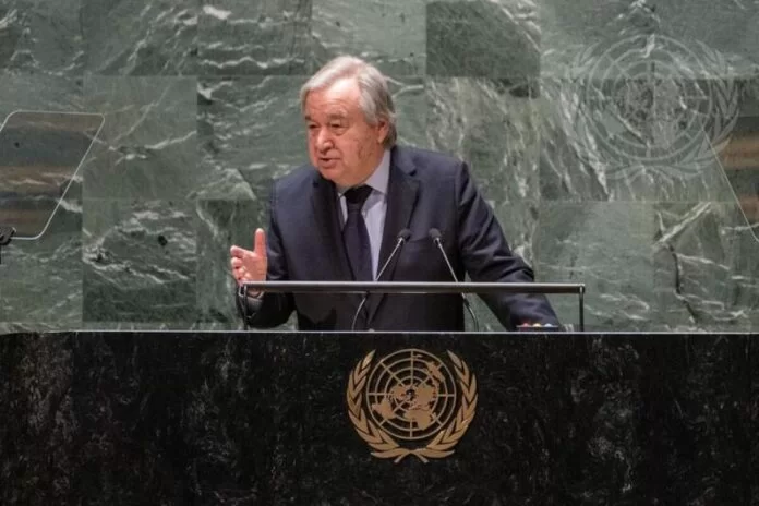 clima - Antonio Guterres