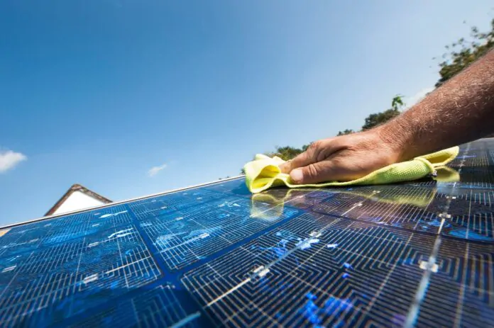 impianto fotovoltaico in estate