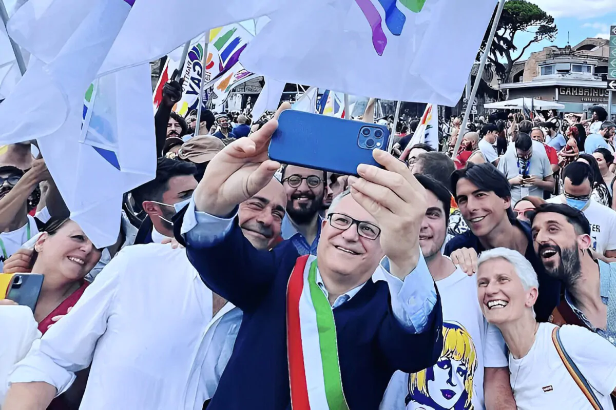 roberto gualtieri patrocinio roma pride