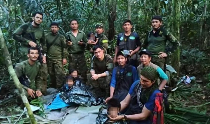 quattro bambini colombia