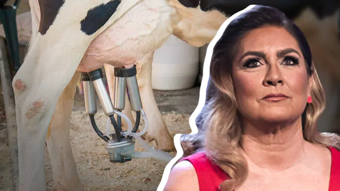 Latte di mucca, contraria Romina Power