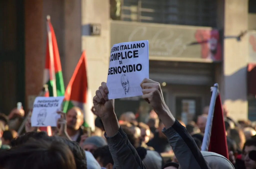 manifestazioni pro-palestina