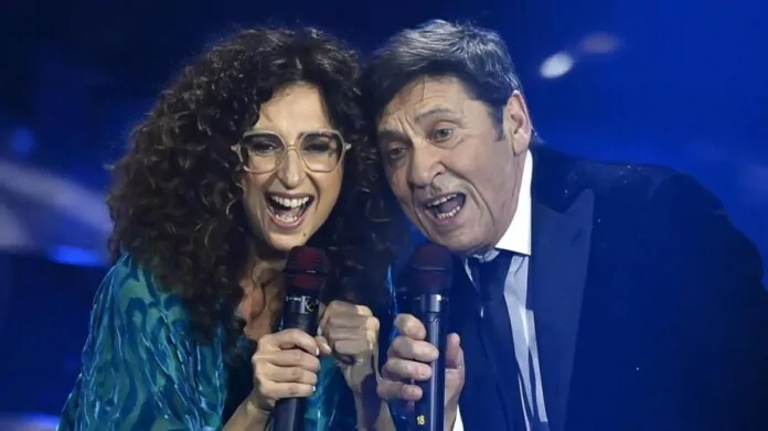 sanremo, teresa mannino e gianni morandi