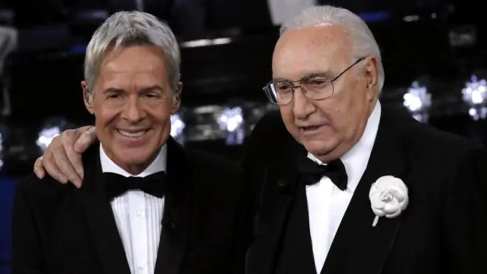 sanremo rai, baglioni e baudo