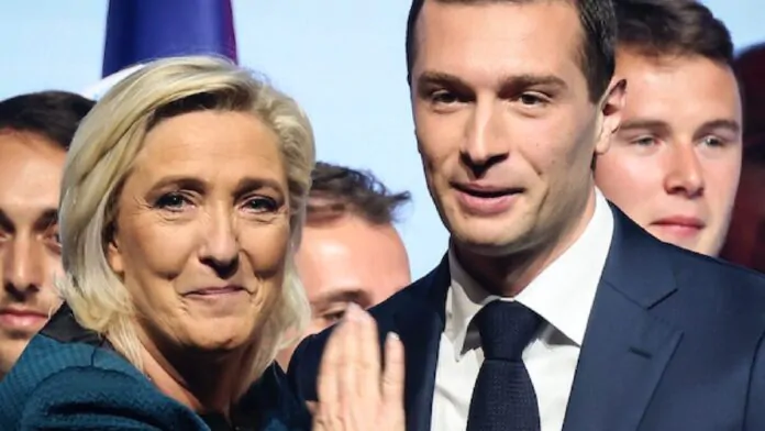 jordan-bardella-e-marine-le-pen