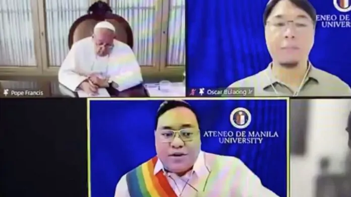 papa francesco_studente