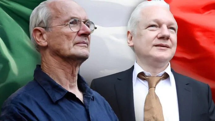 julian assange e john shipton