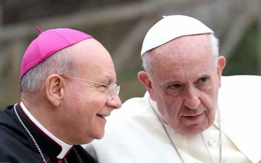 carlo acutis, monsignor domenico sorrentino e papa francesco
