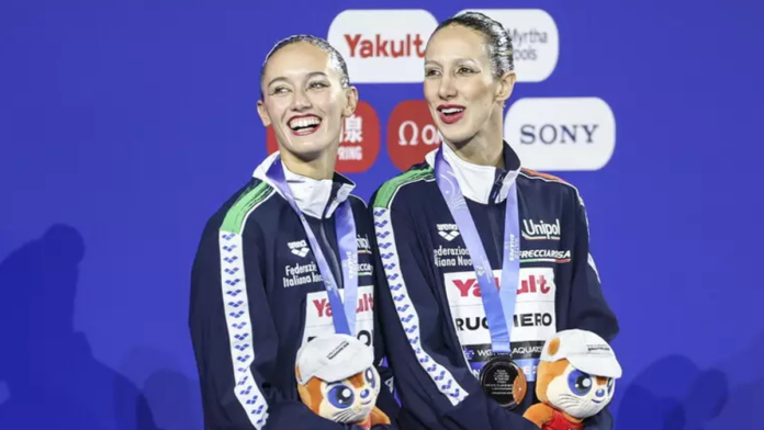 Piccoli e Ruggiero argento al nuoto artistico di Singapore.