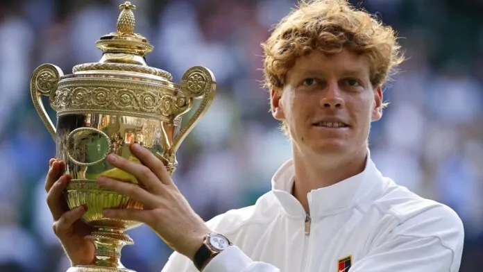 Sinner trionfa a Wimbledon.