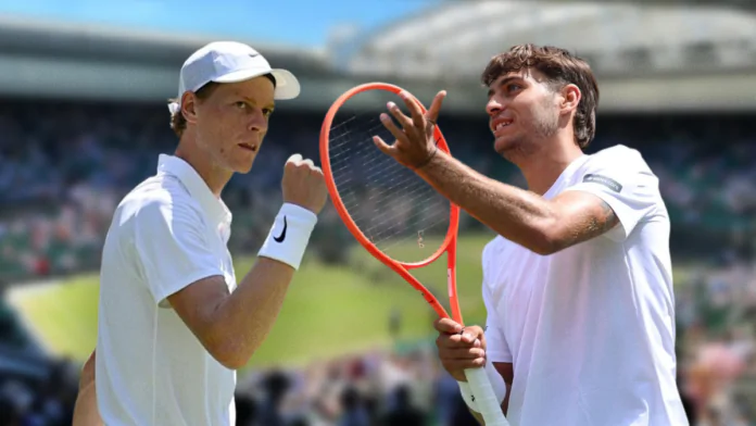 sinner e cobolli wimbledon