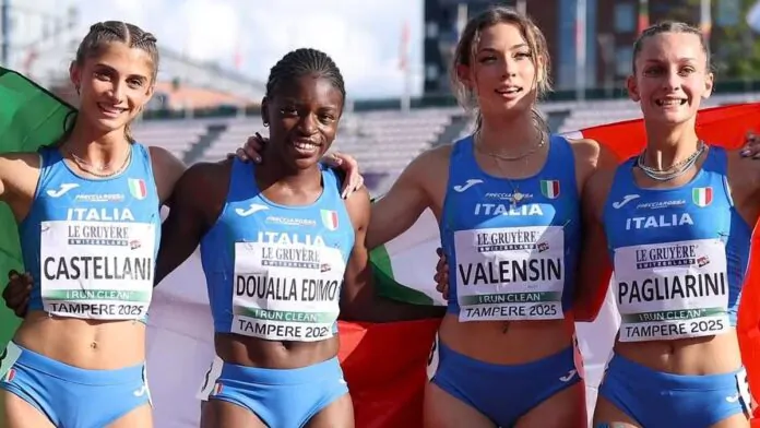 L’Italia trionfa agli Europei U20 di atletica.