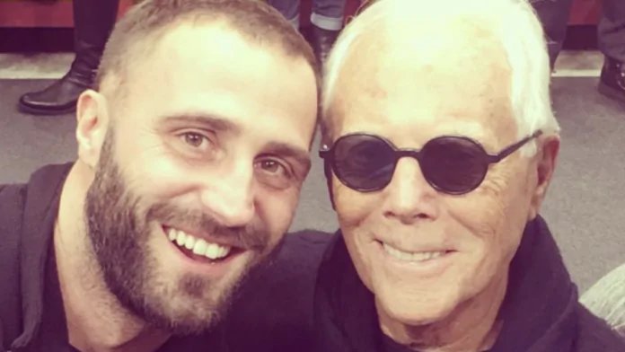 michele morselli e giorgio armani
